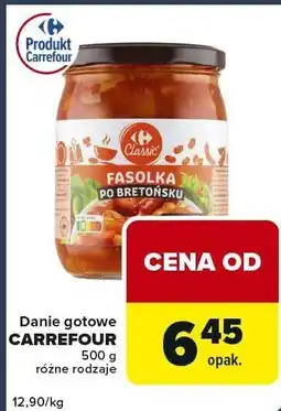Globi Fasolka po bretońsku CARREFOUR 500g oferta