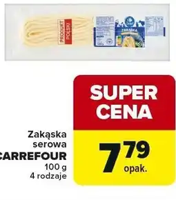 Globi Zakąska serowa CARREFOUR 100g, 4 rodzaje oferta