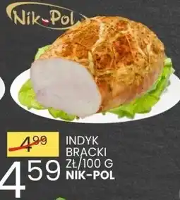 Wafelek Indyk bracki zł/100g Nik-Pol oferta