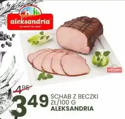 Wafelek Schab z beczki zł/100g Aleksandra oferta