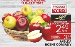 Wafelek Jabłka różne odmiany Wafelek oferta