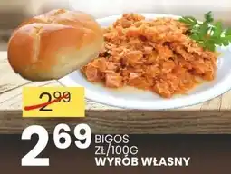 Wafelek Bigos zł/100g wyrób własny Wafelek oferta