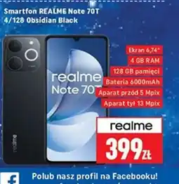 Neopunkt Smartfon REALME Note 70T oferta