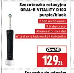 Neopunkt Szczoteczka rotacyjna ORAL-B VITALITY D103 oferta