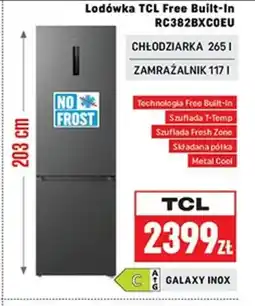 Neopunkt Lodówka TCL Free Built-In RC382BXCOEU oferta