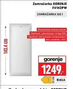 Neopunkt Zamrażarka GORENJE oferta