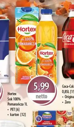 DUO-TES Hortex Sok 100% Pomarańcza oferta