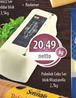 DUO-TES Polmlek Celko Ser blok Mozzarella oferta