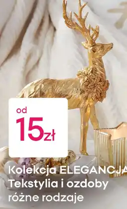 Pepco Kolekcja ELEGANCJA Tekstylia i ozdoby oferta