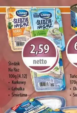 DUO-TES Sledzik Na Raz Lisner oferta