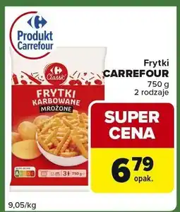 Carrefour Express Frytki Carrefour 750g 2 rodzaje oferta