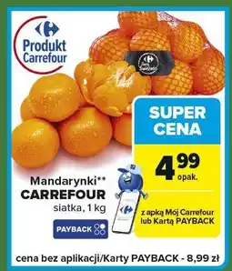 Carrefour Express Mandarynki CARREFOUR siatka 1 kg oferta