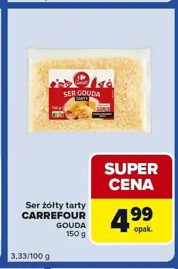 Carrefour Express Ser żółty tarty CARREFOUR GOUDA 150 g oferta