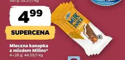 Netto Mleczna kanapka z miodem Millino oferta