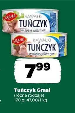 Netto Tuńczyk Graal różne rodzaje oferta