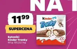 Netto Batoniki Kinder Tronky oferta