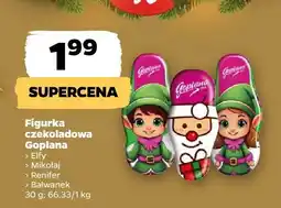 Netto Figurka czekoladowa Goplana Elfy, Mikołaj, Renifer, Bałwanek oferta