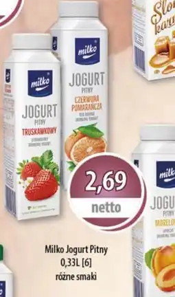 DUO-TES Milko Jogurt Pitny oferta