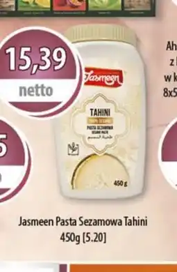 DUO-TES Jasmeen Pasta Sezamowa Tahini oferta