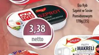 DUO-TES Era Ryb Szprot w Sosie Pomidorowym oferta