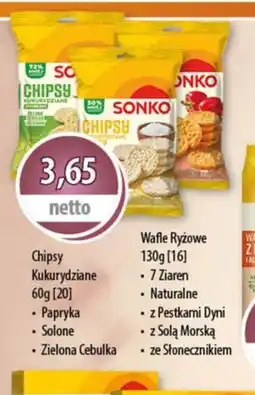 DUO-TES Chipsy Kukurydziane Sonko oferta