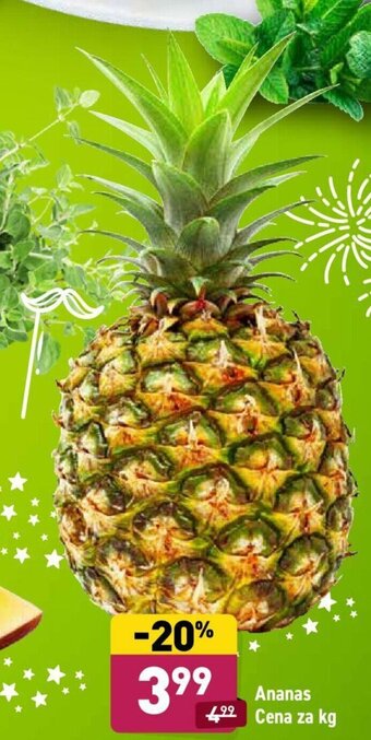 ALDI Ananas 1kg oferta