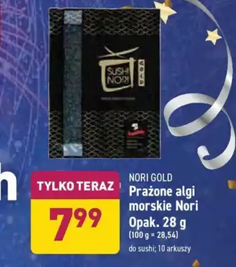 ALDI Prażone algi morskie Nori 28g oferta