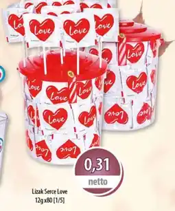 DUO-TES Lizak Serce Love oferta