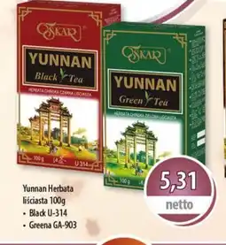 DUO-TES Yunnan Herbata oferta