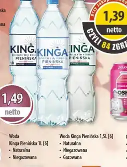 DUO-TES Woda Kinga Pienińska oferta