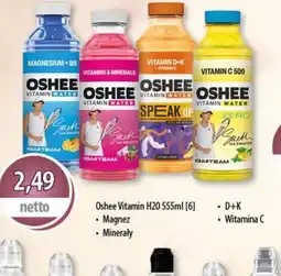 DUO-TES Oshee Vitamin H2O oferta