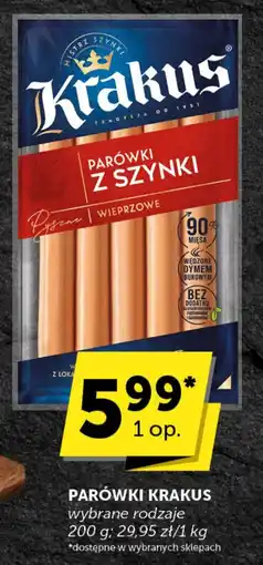 Groszek Parówki krakus oferta