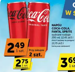 Groszek Napój coca-cola, fanta, sprite oferta