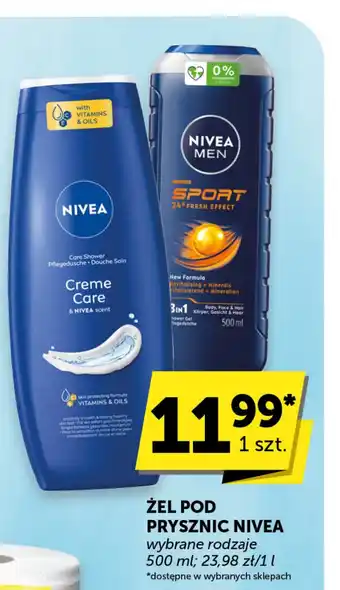 Groszek Żel pod prysznic nivea oferta