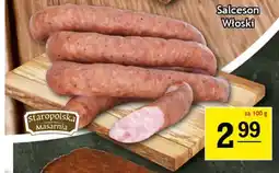 Gram Market Salceson Włoski Staropolska Masarnia oferta
