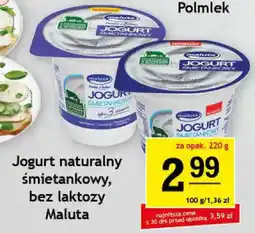 Gram Market Jogurt naturalny śmietankowy, bez laktozy Maluta oferta