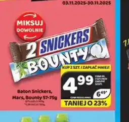 Delfin Baton Snickers, Mars, Bounty oferta