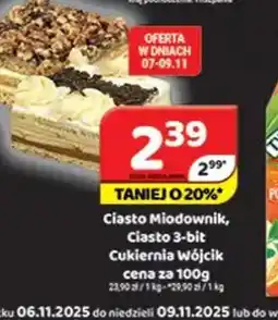 Delfin Ciasto Miodownik, Ciasto 3-bit oferta