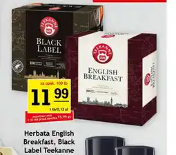 Gram Market Herbata English Breakfast, Black Label Teekanne oferta