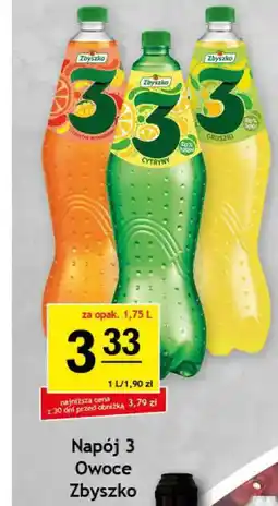 Gram Market Napój 3 Owoce Zbyszko oferta
