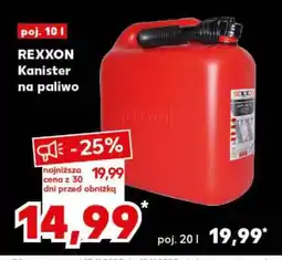 Kaufland REXXON Kanister na paliwo oferta