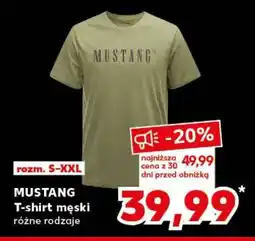 Kaufland MUSTANG T-shirt męski oferta