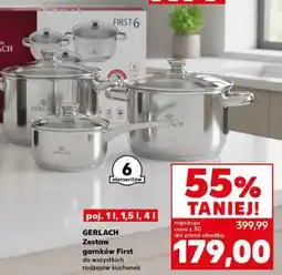Kaufland GERLACH Zestaw garnków First oferta