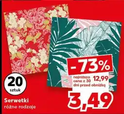 Kaufland Serwetki oferta