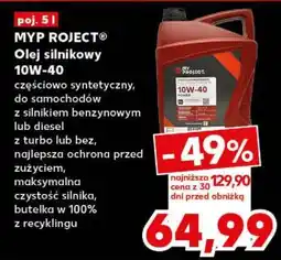 Kaufland MYP ROJECT Olej silnikowy 10W-40 oferta
