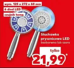 Kaufland Słuchawka prysznicowa LED oferta