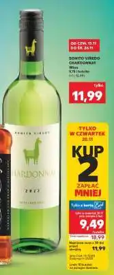 Kaufland BONITO VIÑEDO CHARDONNAY oferta