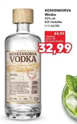 Kaufland KOSKENKORVA Wódka oferta