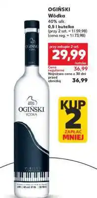 Kaufland OGIŃSKI Wódka oferta
