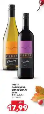 Kaufland PORTA CARMENERE, CHARDONNAY oferta